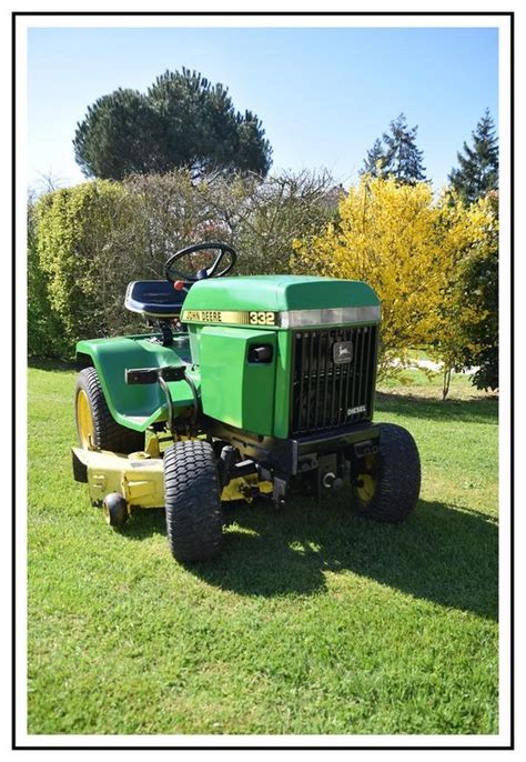 john deere 332 specs